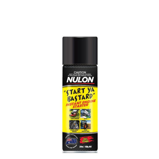Nulon Start Ya Bastard Instant Engine Starter Aerosol Spray 150g