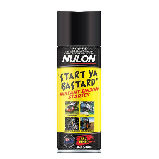 Nulon Start Ya Bastard Instant Engine Starter Aerosol Spray 350g