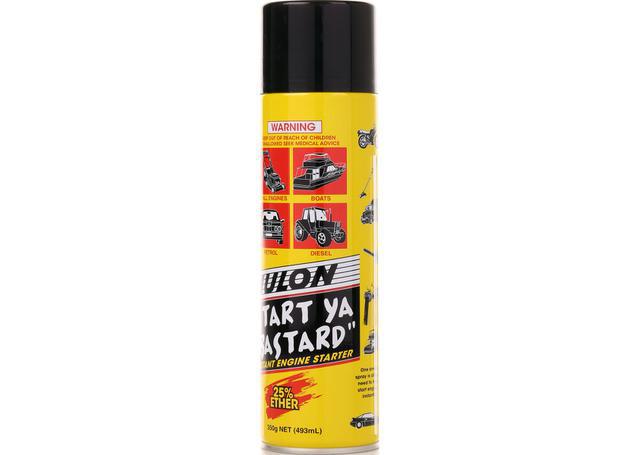 Nulon Start Ya Bastard Instant Engine Starter Aerosol Spray 350g