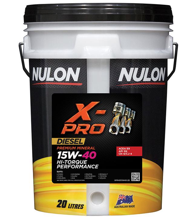 Nulon X-PRO 15W-40 Hi-Torque Performance Engine Oil 20L Mineral XPRHD15W40-20