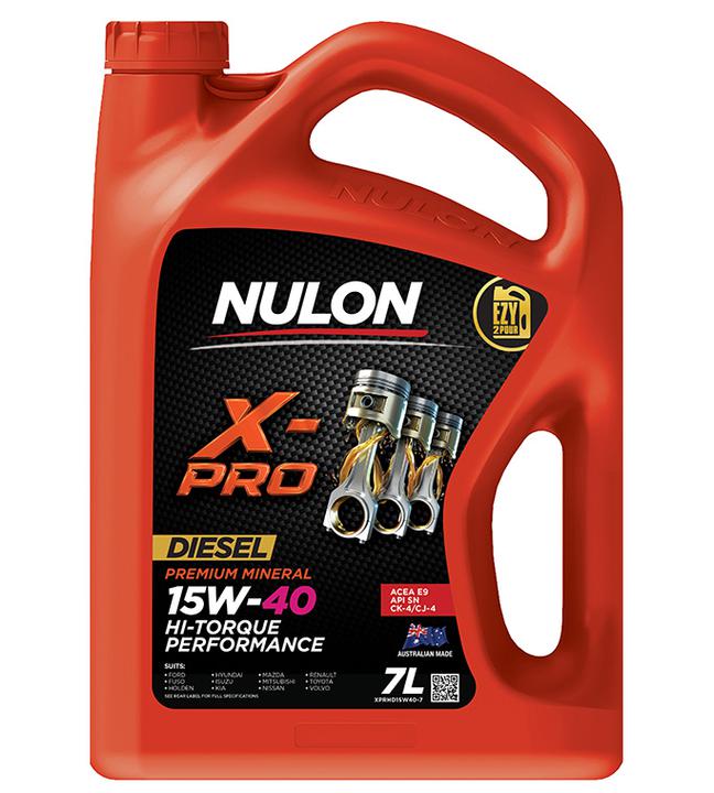 Nulon X-PRO 15W-40 Hi-Torque Performance Engine Oil 7L Mineral XPRHD15W40-7