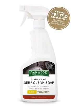 Oakwood Leather Care Deep Clean Soap 500mL OP128