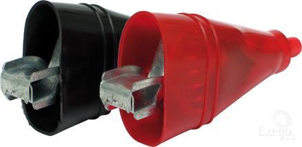OEX Alligator Clip Positive & Negative 50A (Pack of 2) ACX0655
