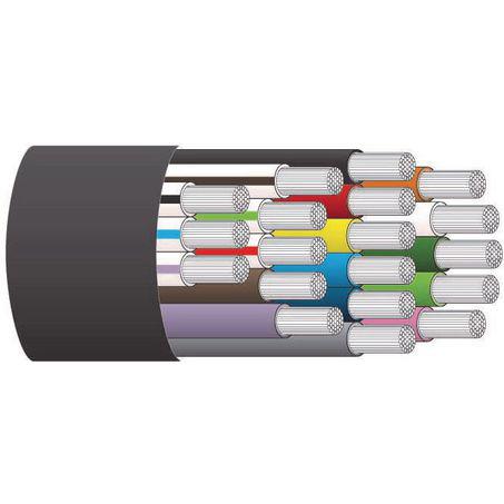 OEX Tinned Marine Cable 19 Core 4mm W/Black Sheath 50M Roll ACX0999