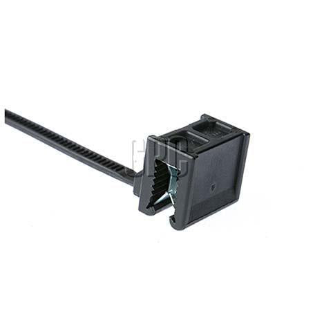 OEX Cable Tie W/Mount Clip Nylon 3x150mm (Pack of 20) ACX1441