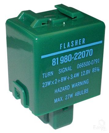 OEX Flasher Relay 12V Electronic 57W (Max) 3-Terminal ACX2014BL