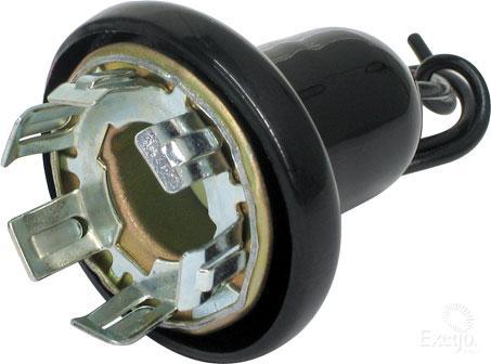 OEX Globe Holder BA15S Push Lock Pre Wired ACX2460BL