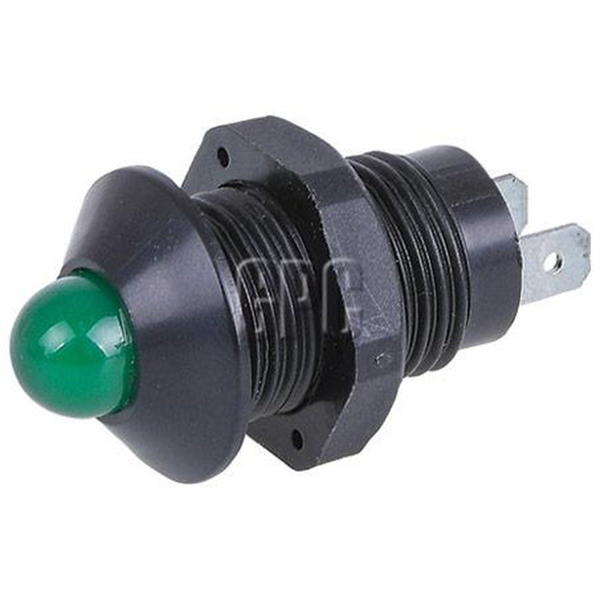 OEX Pilot Light LED Green 12/24V Blade Terminals ACX2481BL
