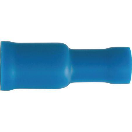 OEX Crimp Terminal Female Bullet Blue 5mm Vinyl (100 Pack) ACX3035