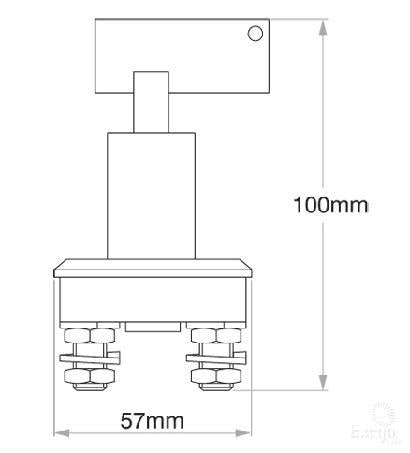 OEX Battery Master/Isolation Switch On/Off SPST Rated 75A @ 12V ACX3409