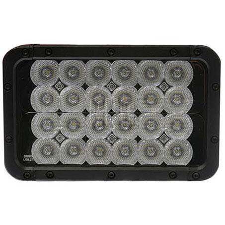 OEX Work Light LED 8in. Rectangle Bar Flood Beam 12/24V LLX23024