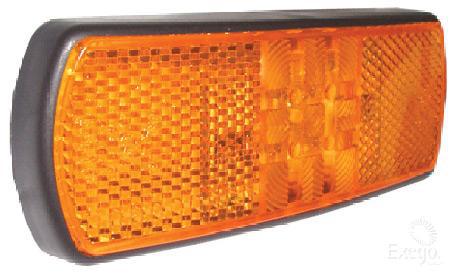 OEX Side Marker Light Amber LED 9-33V LLX30502