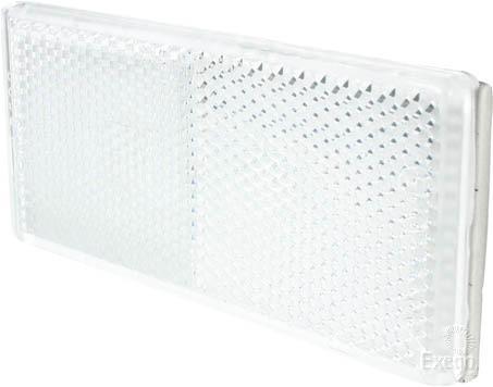 OEX Reflector Rectangle Clear 46x75mm (Pack of 10) LRX20752
