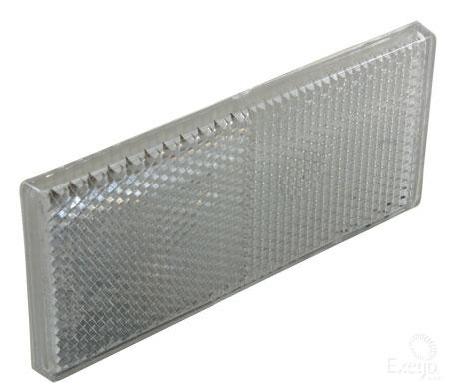 OEX Reflector Rectangle Clear 45x100mm (Pack of 10) LRX21002