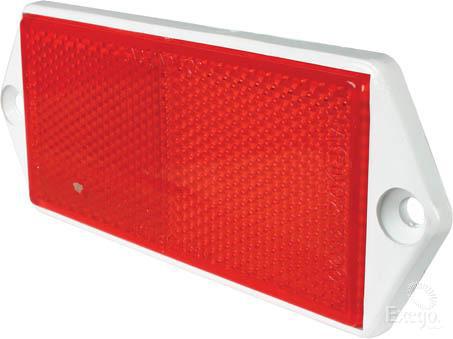 OEX Reflector Rectangle Red 48x127mm (Pack of 10) LRX21273