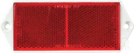 OEX Reflector Rectangle Red 48x127mm (Pack of 10) LRX21273