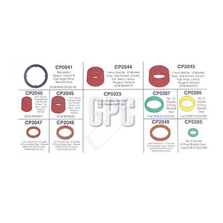 OEX AC Universal Molded Seal Kit European 59 Piece ORX4044