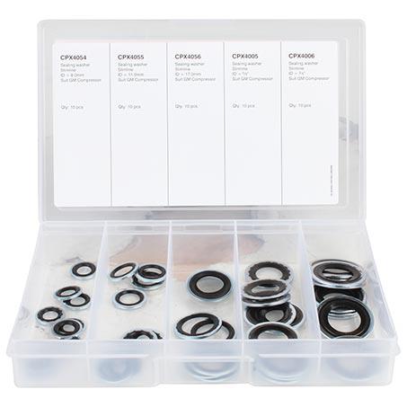 OEX AC Sealing Washer Kit 50 Piece ORX7002