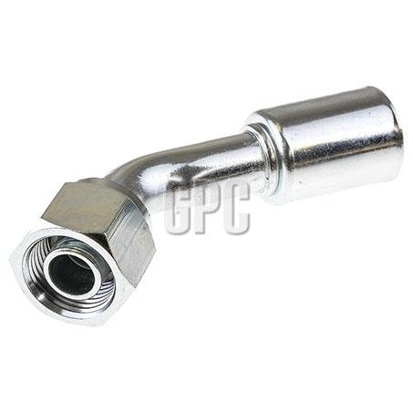 OEX Steel Fitting #10 fits Reduced Beadlock Step Up #12 45 Degree RSX1317