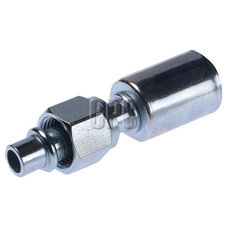 OEX Steel Fitting #8 fits Beadlock #8 Straight  SFX1302