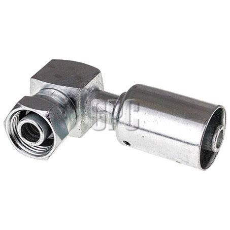 OEX Steel Fitting #8 fits Beadlock Short Drop #8 90 Degree SFX1322SD