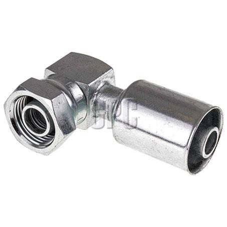 OEX Steel Fitting #10 fits Beadlock Short Drop #10 90 Degree SFX1323SD