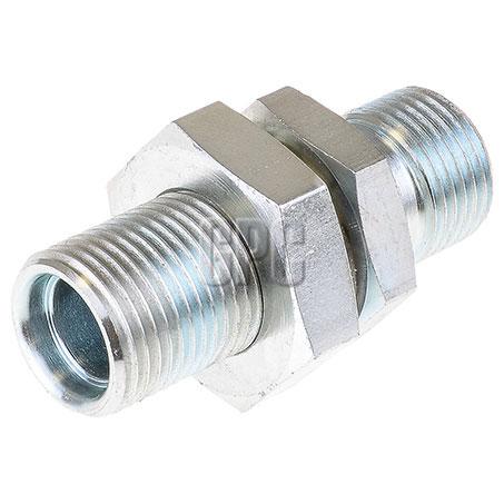 OEX Steel Fitting #8 MIOR Bulkhead #8 Straight SFX3001