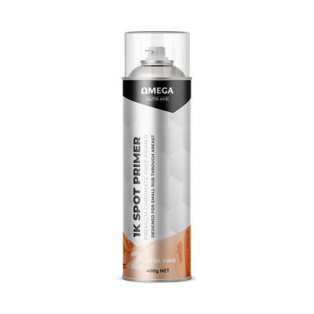 Omega 1K Spot Primer Aerosol Spray 400g AA-SP400G