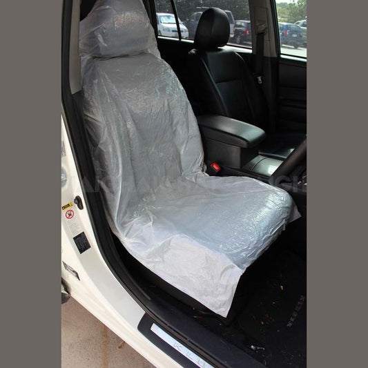 Orcon Disposable Plastic Seat Covers 200pc 140 x 80cm DSC15