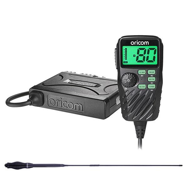 Oricom 4x4 Touring Pack Micro 5W CB Radio w/ Antenna UHF390TP