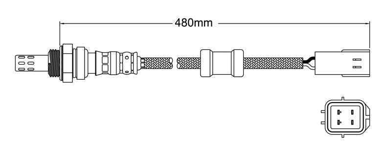 PAT Oxygen Lambda Sensor EGO-029