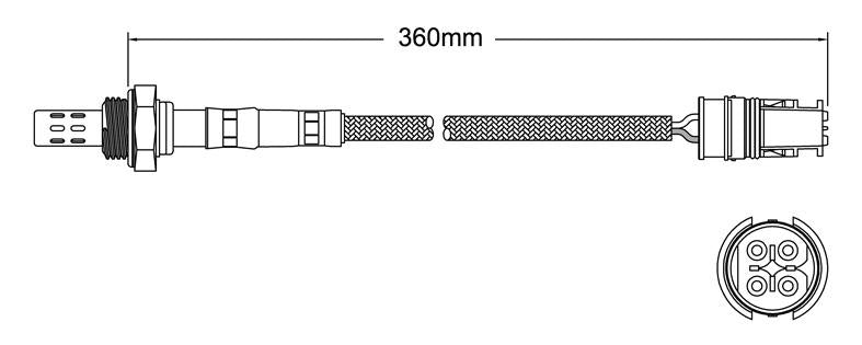 PAT Oxygen Lambda Sensor EGO-078