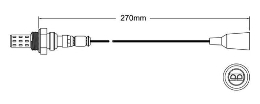 PAT Oxygen Lambda Sensor EGO-132