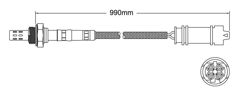 PAT Oxygen Lambda Sensor EGO-182