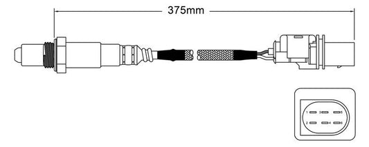 PAT Oxygen Lambda Sensor EGO-259