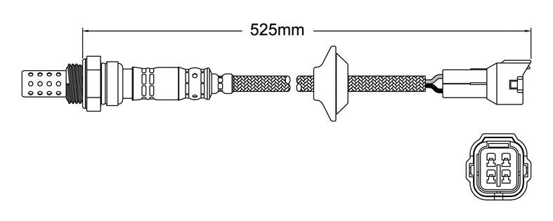 PAT Oxygen Lambda Sensor EGO-411