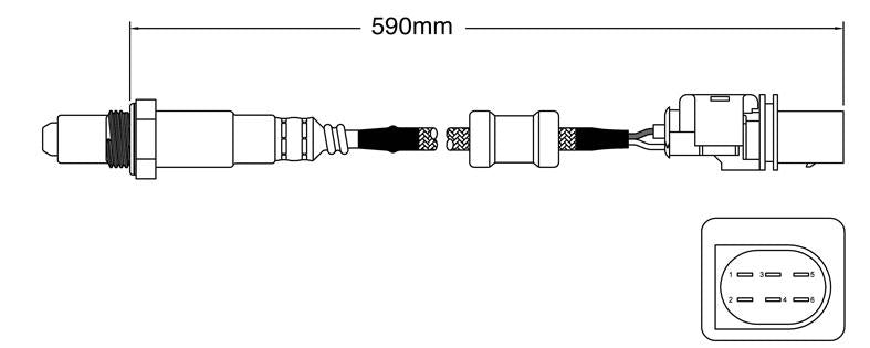 PAT Oxygen Lambda Sensor EGO-643