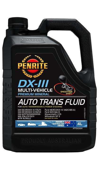 Penrite ATF DXIII Multi Vehicle Automatic Transmission Fluid 4L