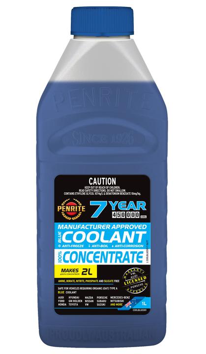 Penrite 7 Year 450,000km Blue Coolant Concentrate 1L