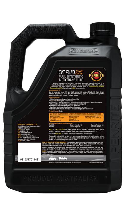 Penrite CVT Full Synthetic Chain Fluid 4L