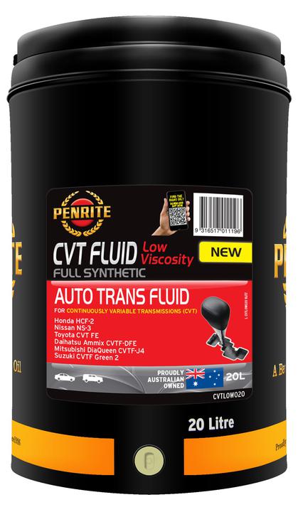 Penrite CVT Full Synthetic Low Viscosity Fluid 20L