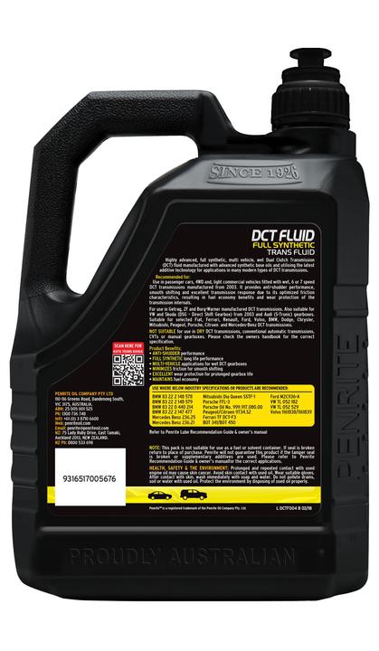 Penrite DCT Fluid Dual Clutch Transmission Fluid 4L