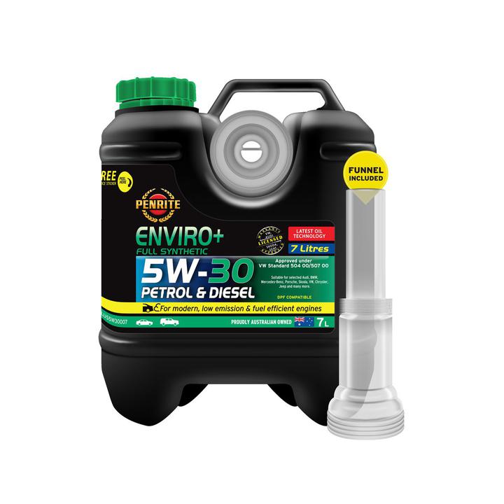 Penrite Enviro+ 5W-30 Synthetic Engine Oil 7L EPLUS5W30007