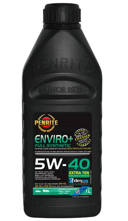 Penrite Enviro+ 5W-40 Engine Oil 1L