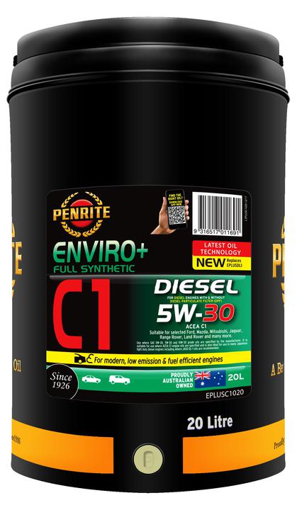 Penrite Enviro+ C1 5W-30 Diesel Engine Oil 20L