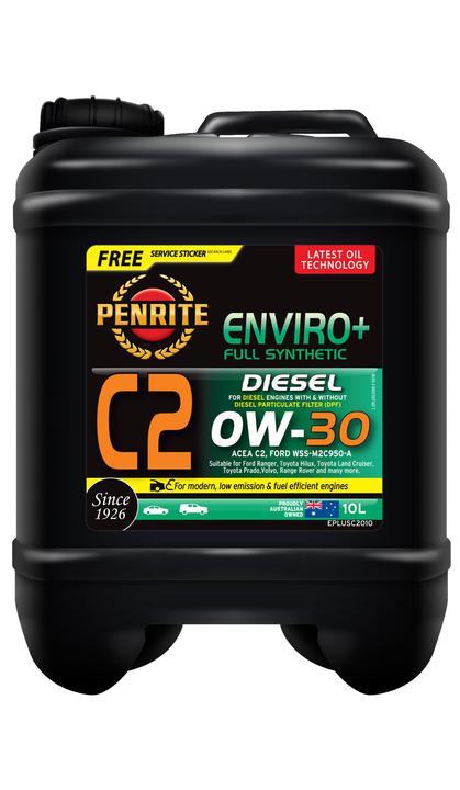 Penrite Enviro+ C2 0W-30 Engine Oil 10L