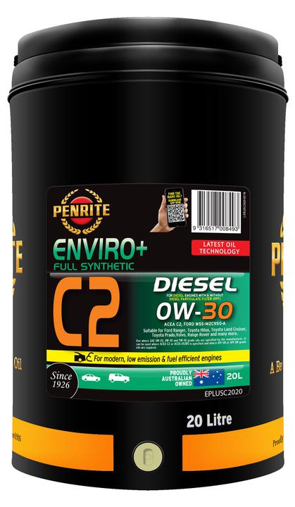 Penrite Enviro+ C2 0W-30 Engine Oil 20L