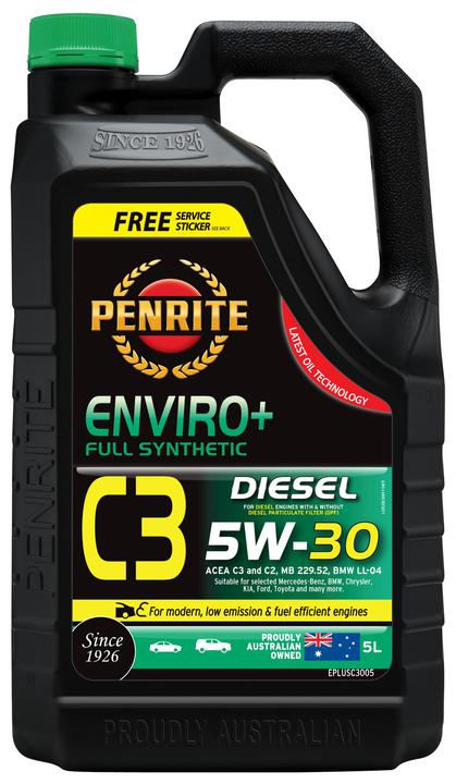 Penrite Enviro+ C3 5W-30 Engine Oil 5L
