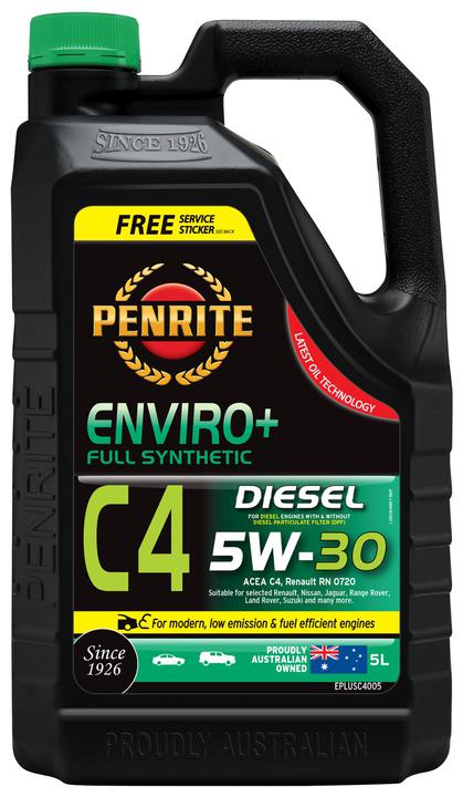 Penrite Enviro+ C4 5W-30 Engine Oil 5L