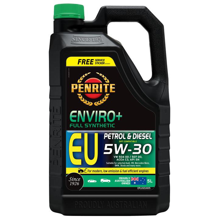 Penrite Enviro+ EU Synthetic Engine Oil 5W-30 5L EPLUSEU005